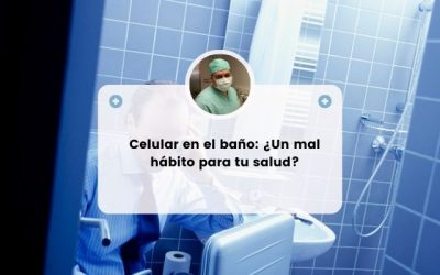¿USAR EL CELULAR EN EL BAÑO CAUSA HEMORROIDES? MITO O REALIDAD